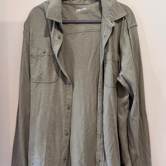 32 Degrees Men's Lightweight Gray Shirt Jacket - Picture 1 of 4